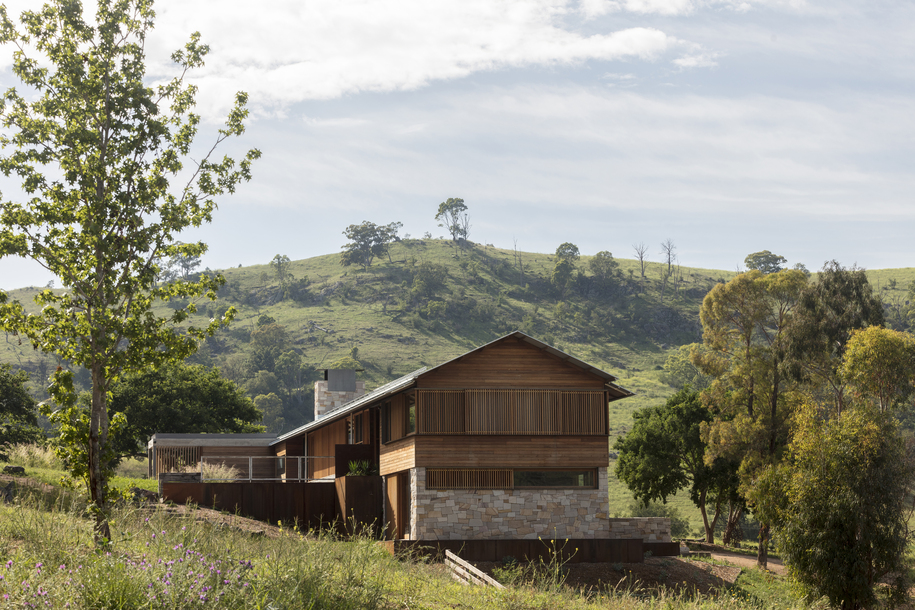Interior photograph of Stonelea by Brett Boardman Photography